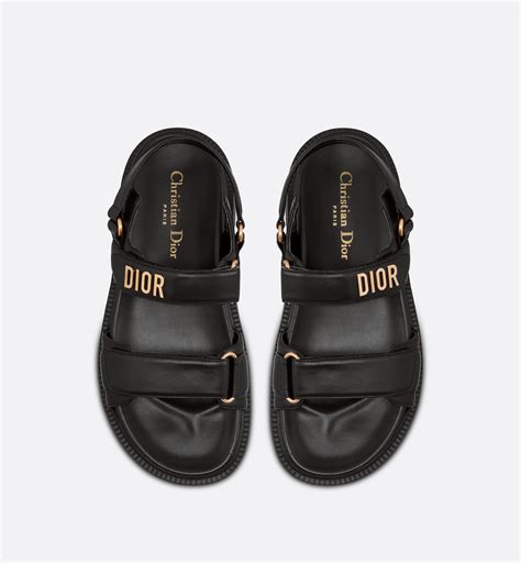 dior flat sandal